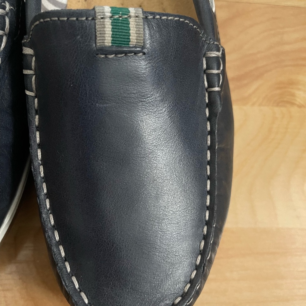 New without box woman’s Naturalizer Hanover Boat Shoe Navy size 12W - Picture 3 of 15
